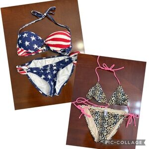 Lot of 2 Bikinis- Victorias Secret, target brand